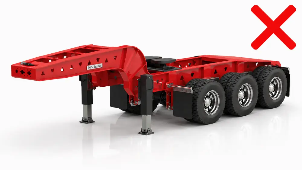 Транспортное средство без передней распределительной тележки Jeep Dolly